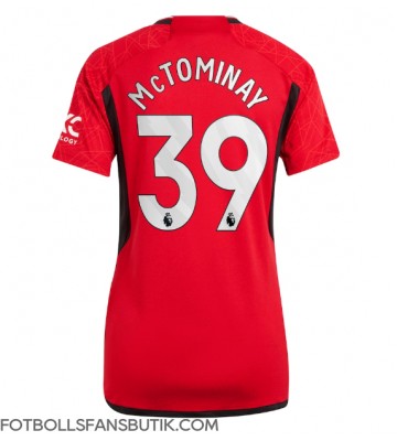 Manchester United Scott McTominay #39 Replika Hemmatröja Damer 2023-24 Kortärmad